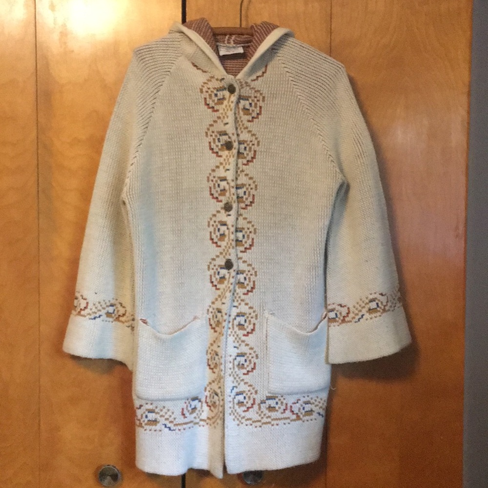VINTAGE SWEATER COAT